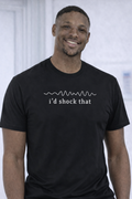 T-shirt Shock Uomo per Medici, Cardiologi, Infermieri, Operatori Sanitari