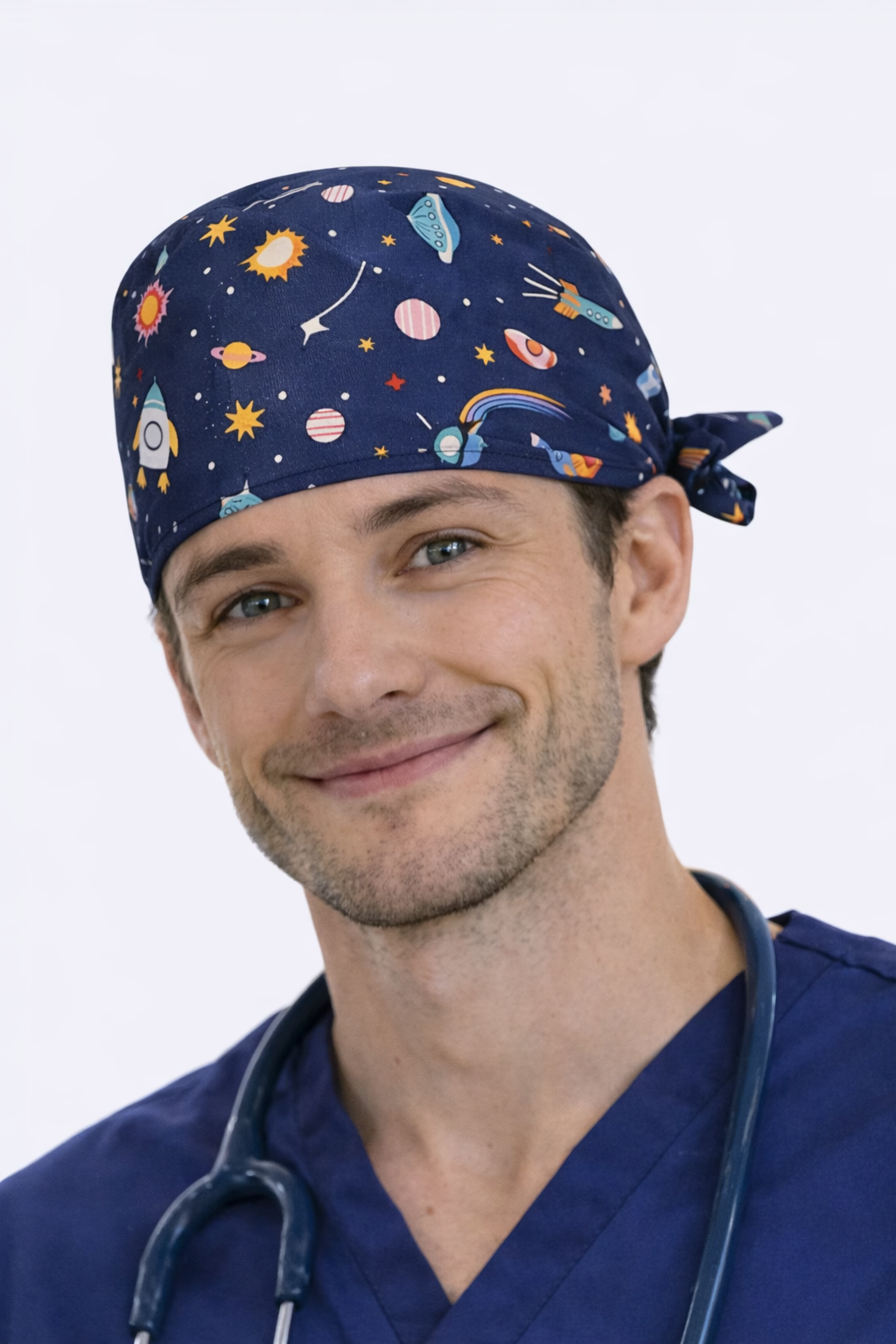 Cuffietta Chirurgica Spaziale per Infermieri, Medici, Chirurghi, Operatori Sanitarii