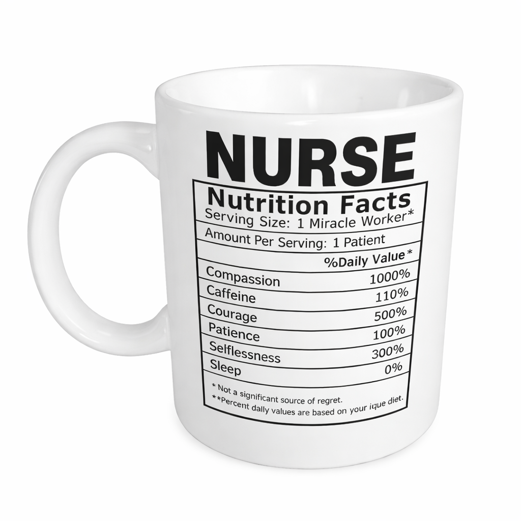Tazza Nurse Nutrition Facts in Ceramica