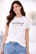 T-shirt Speech Heart Donna per Logopedista, Terapista della Parola
