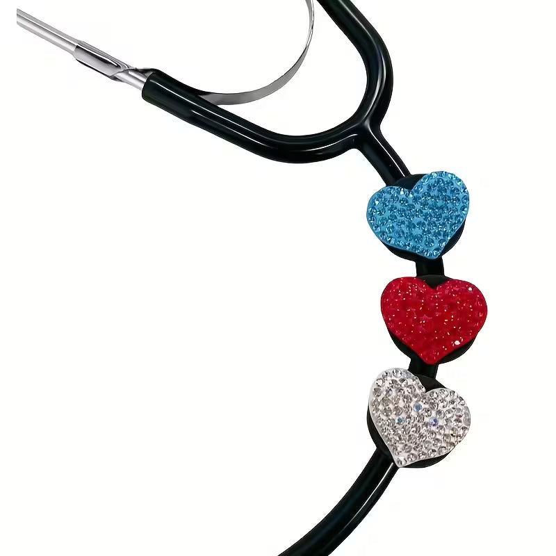 Charms per Stetoscopio a Cuore con Strass