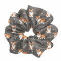 Scrunchie Corgi Care in Tessuto Morbido per Infermieri, Medici, Operatori Sanitari