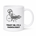 Tazza Radiologist in Ceramica