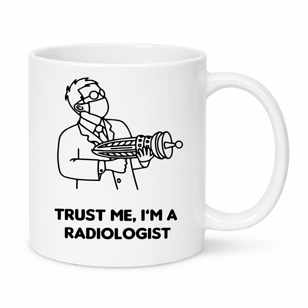 Tazza Radiologist in Ceramica