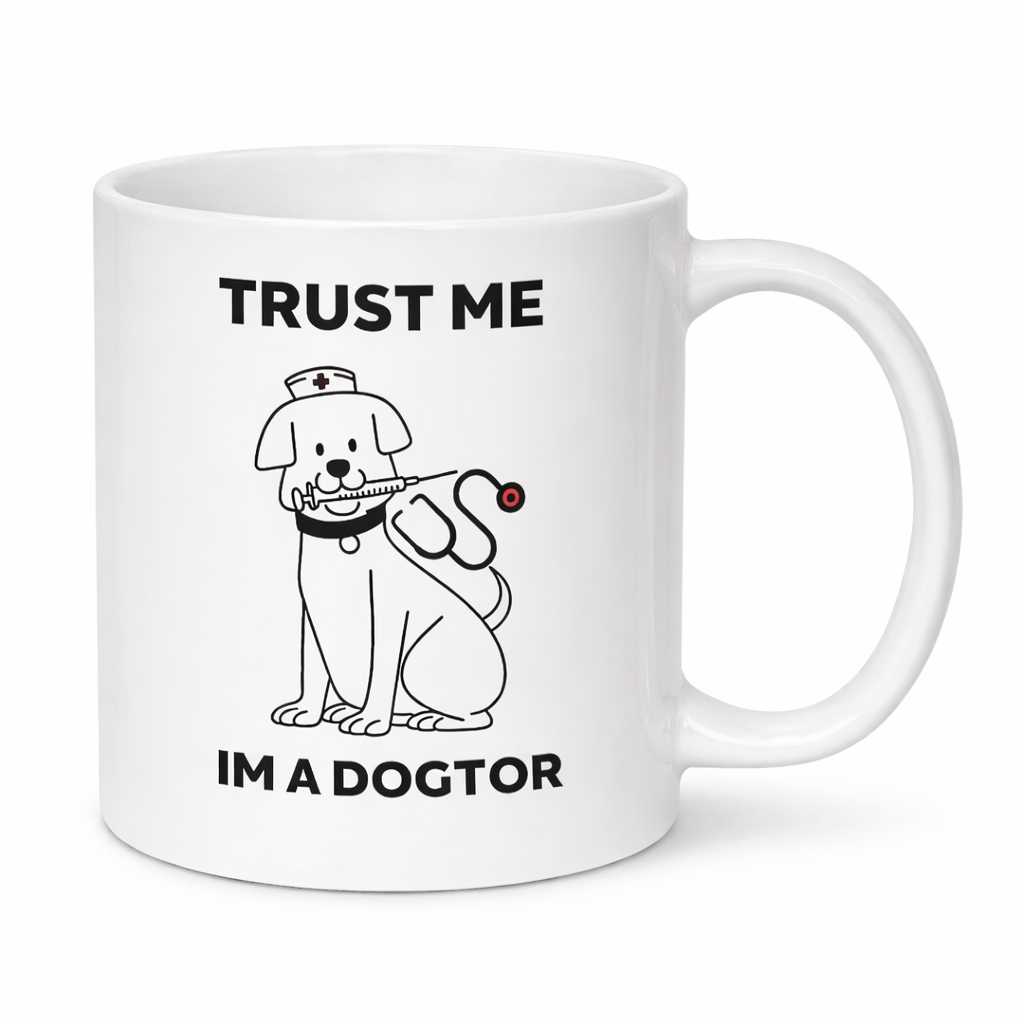 Tazza Dogtor in Ceramica