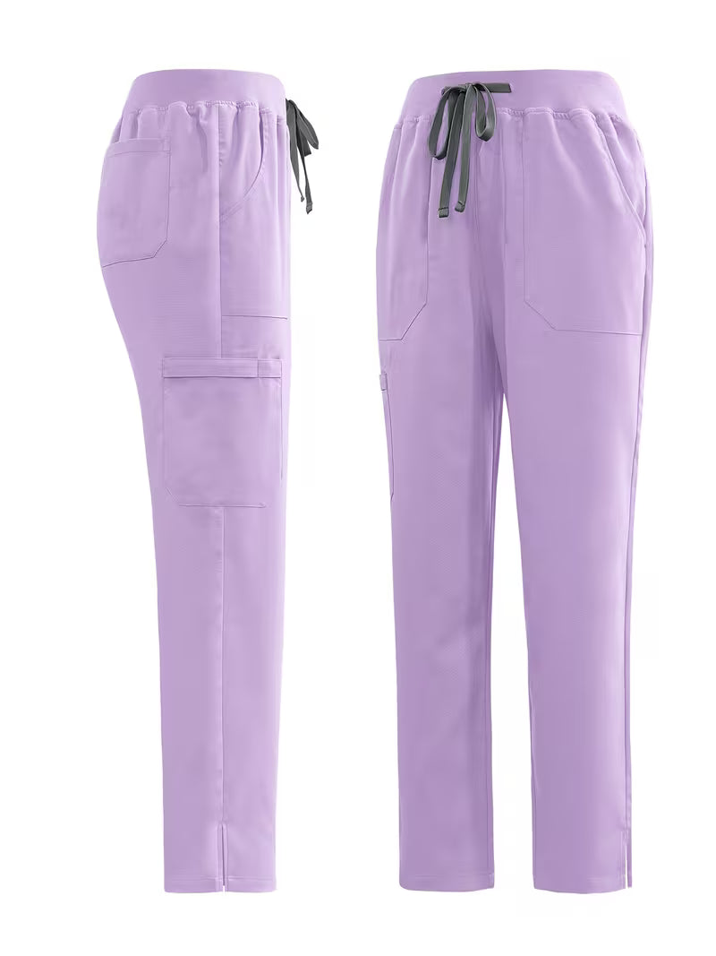 Scrub da Donna - Top con Scollo a V e Tasche + Pantalone