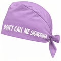Cuffietta Chirurgica Don't Call Me Signorina per Infermiera, Medico, Chirurga, Operatrice Sanitaria