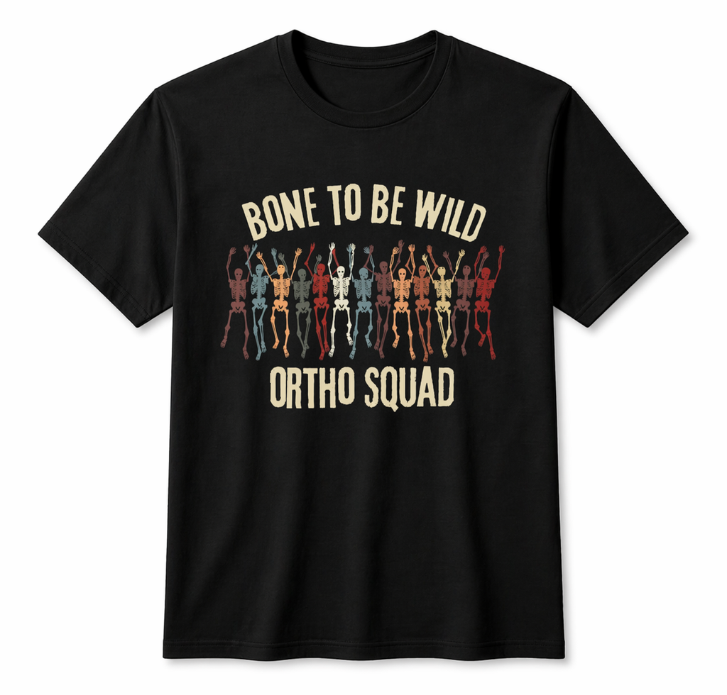 T-shirt Ortho Squad Uomo per Medico, Ortopedico, Chirurgo, Infermiere