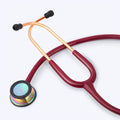 Stetoscopio Magenta e Oro con striature Arcobaleno