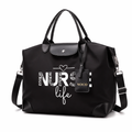 Borsa A Spalla Nurse Life in Tessuto per Infermieri