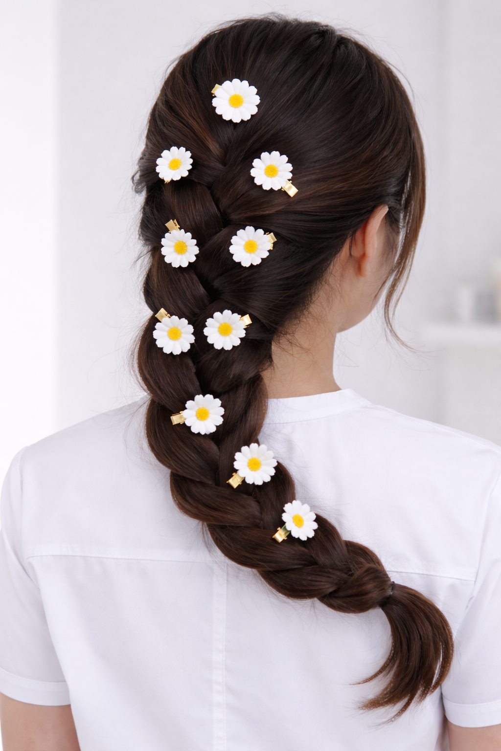 Fermagli per Capelli Daisy Bloom 8 pz