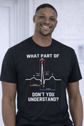 T-shirt QRST Uomo per Medici, Cardiologi, Infermieri, Operatori Sanitari