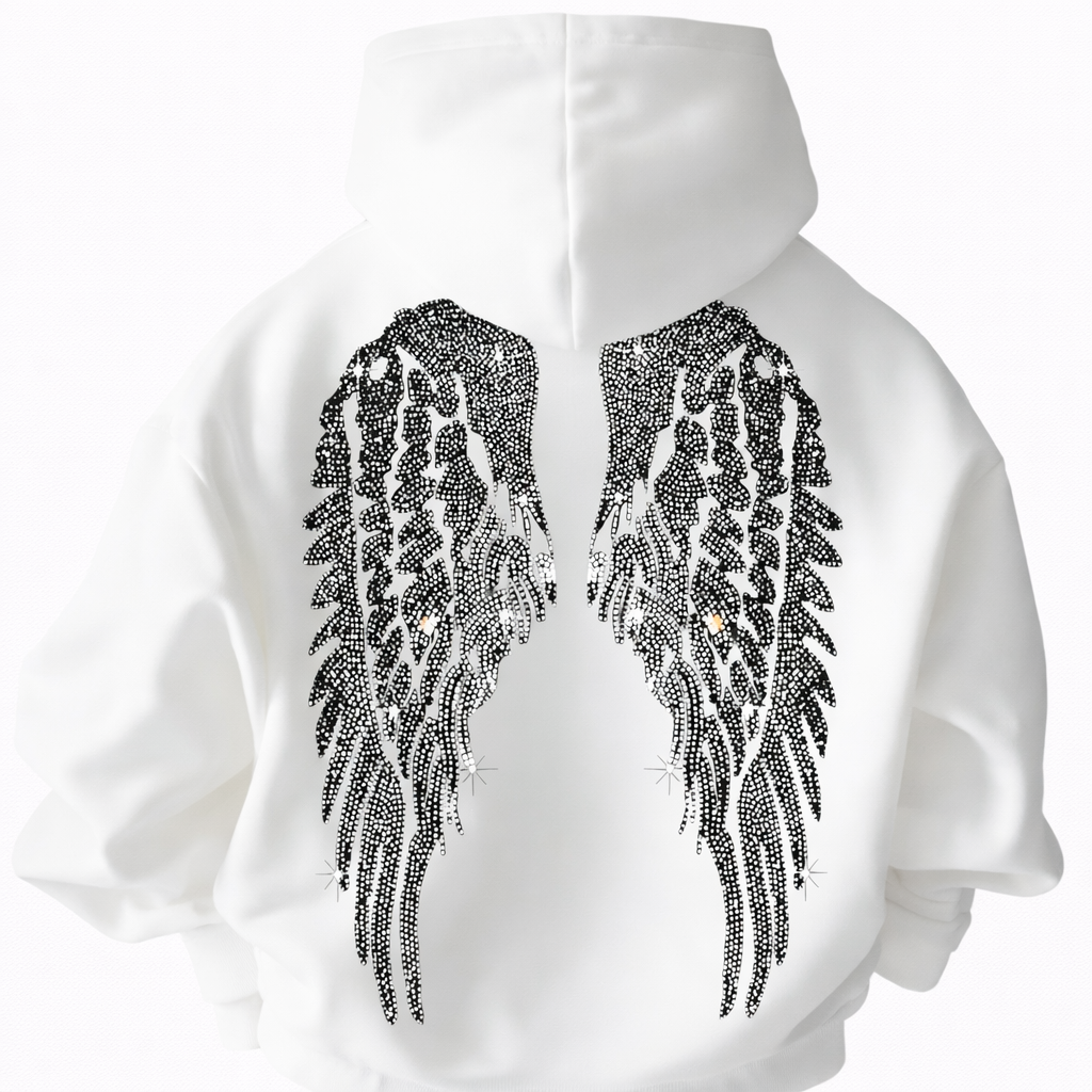 Felpa Angeli Donna con Cappuccio per Infermieri, OSS, Operatori Sanitari