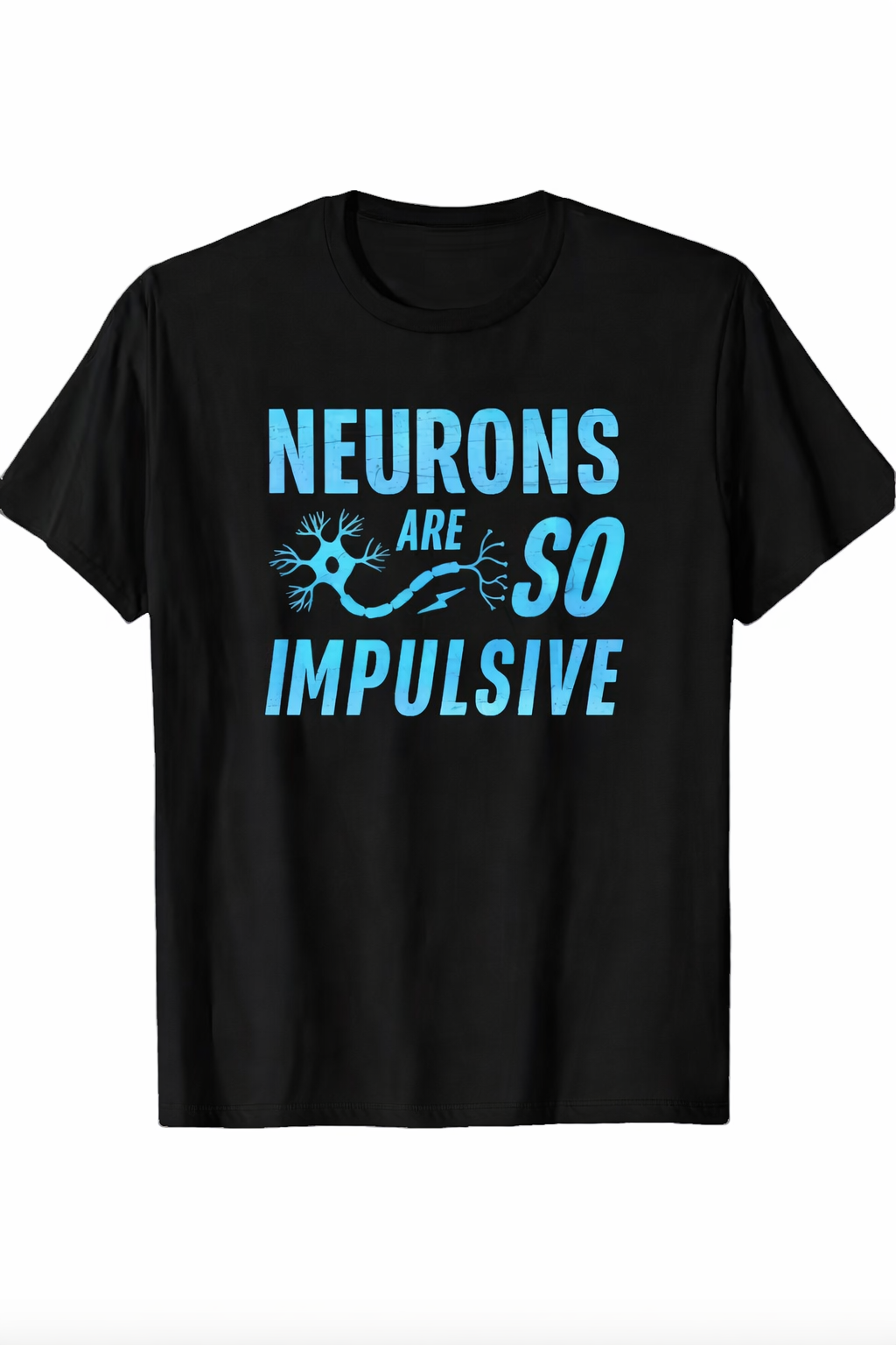 T-shirt Neurons Uomo per Medici, Neurologi, Infermieri, Operatori Sanitari