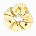 Scrunchie Honey Daisy in Tessuto Morbido per Infermieri, Medici, Operatori Sanitari