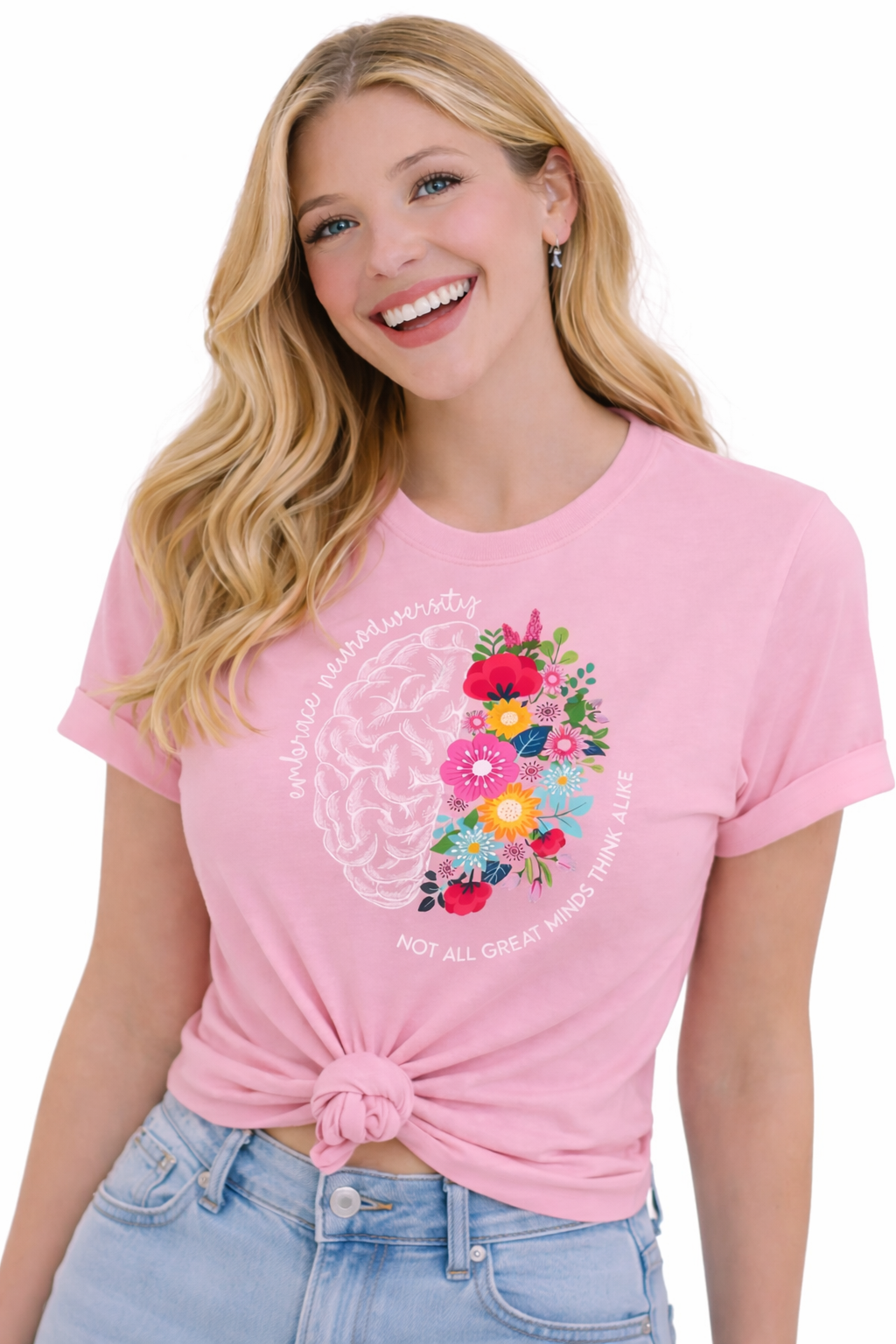 T-shirt Neurodiversità Donna per Educatori, Operatori Sanitari