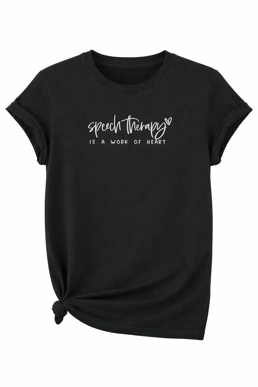 T-shirt Speech Heart Donna per Logopedista, Terapista della Parola