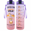 Borraccia Corgi Hydratation Personalizzabile in Plastica 1L con Cannuccia