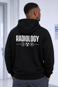 Felpa Radiology Crew Uomo con Zip per Radiologo, Medico, Tecnico di Radiologia, Infermiere,