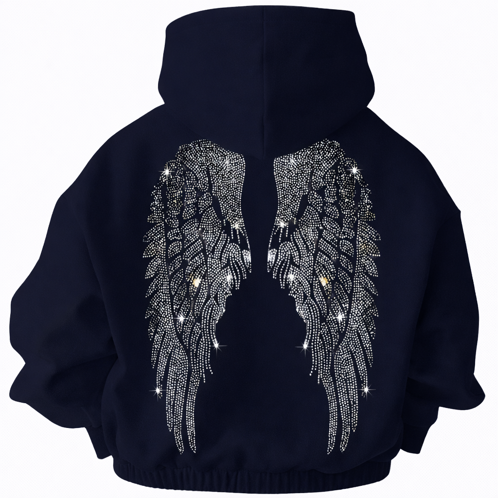 Felpa Angeli Donna con Cappuccio per Infermieri, OSS, Operatori Sanitari