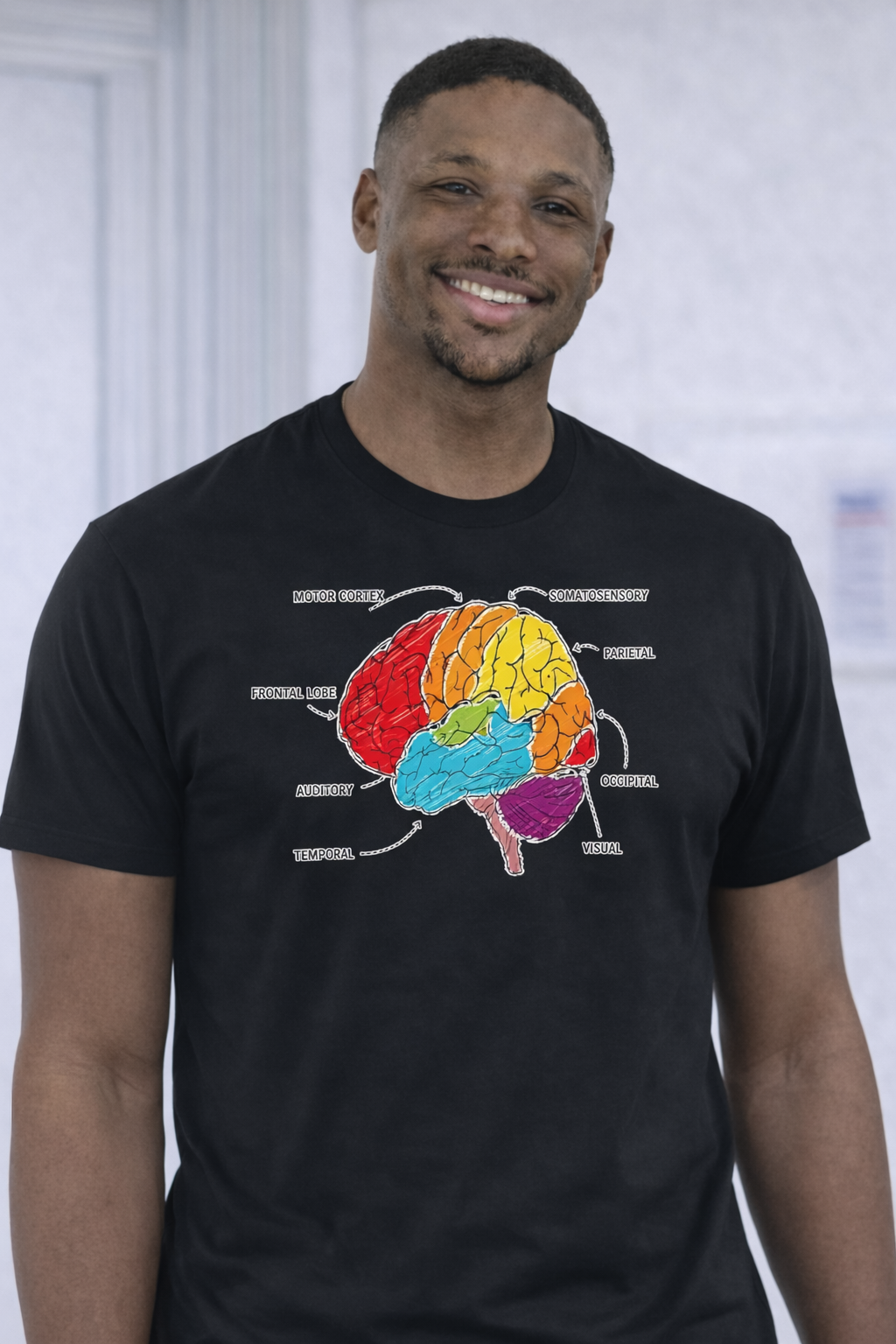 T-shirt NeuroStyle Uomo per Infermieri, Medici, Operatori Sanitari
