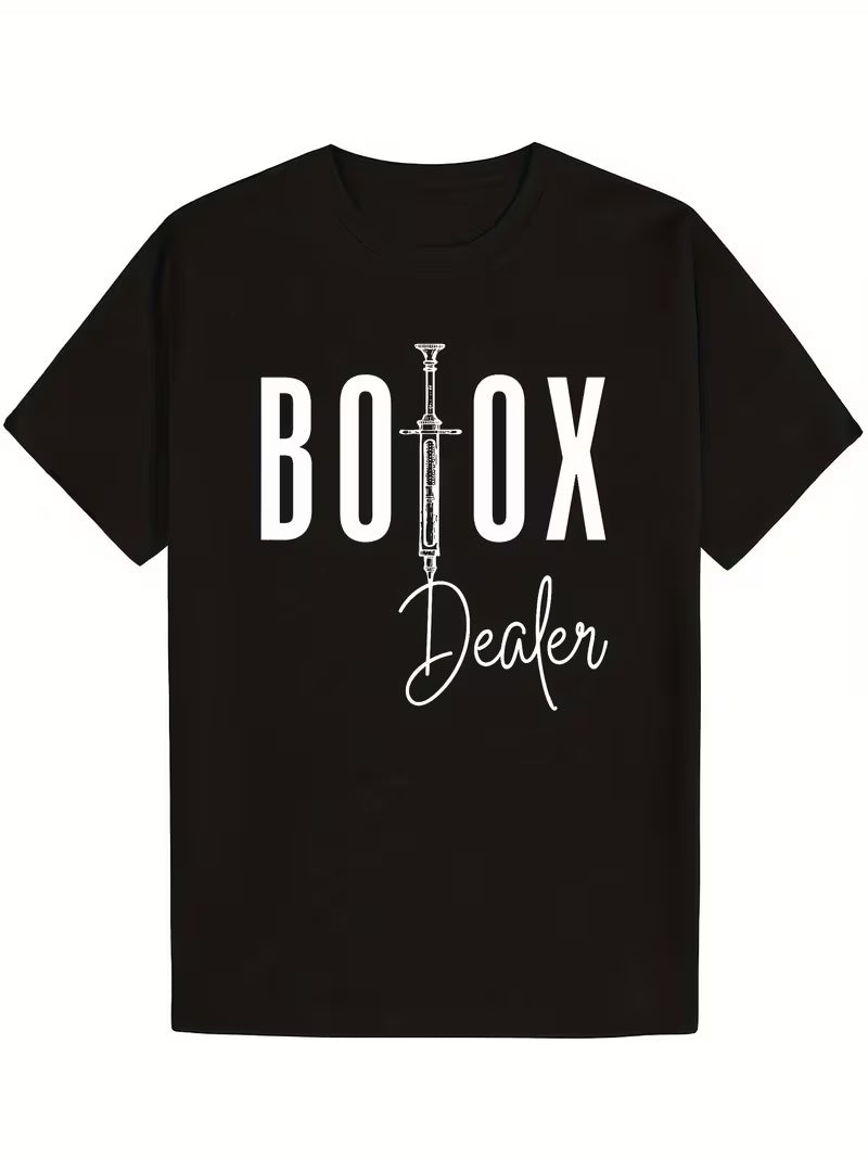 T shirt Botox Dealer Donna per Medico Estetico Infermiera di Medicina Estetica