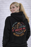 Felpa Rock Nurse Life Donna per Infermiera