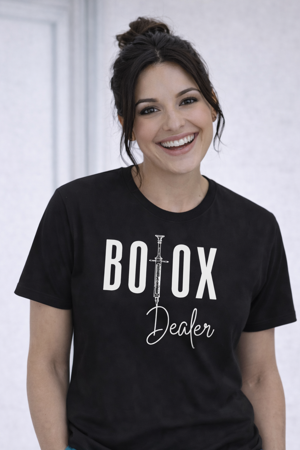 T shirt Botox Dealer Donna per Medico Estetico Infermiera di Medicina Estetica