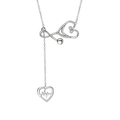 Collana Stetoscopio e Cuore in Argento