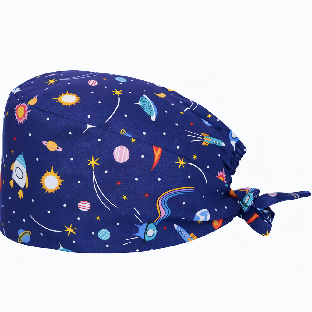 Cuffietta Chirurgica Spaziale per Infermieri, Medici, Chirurghi, Operatori Sanitarii