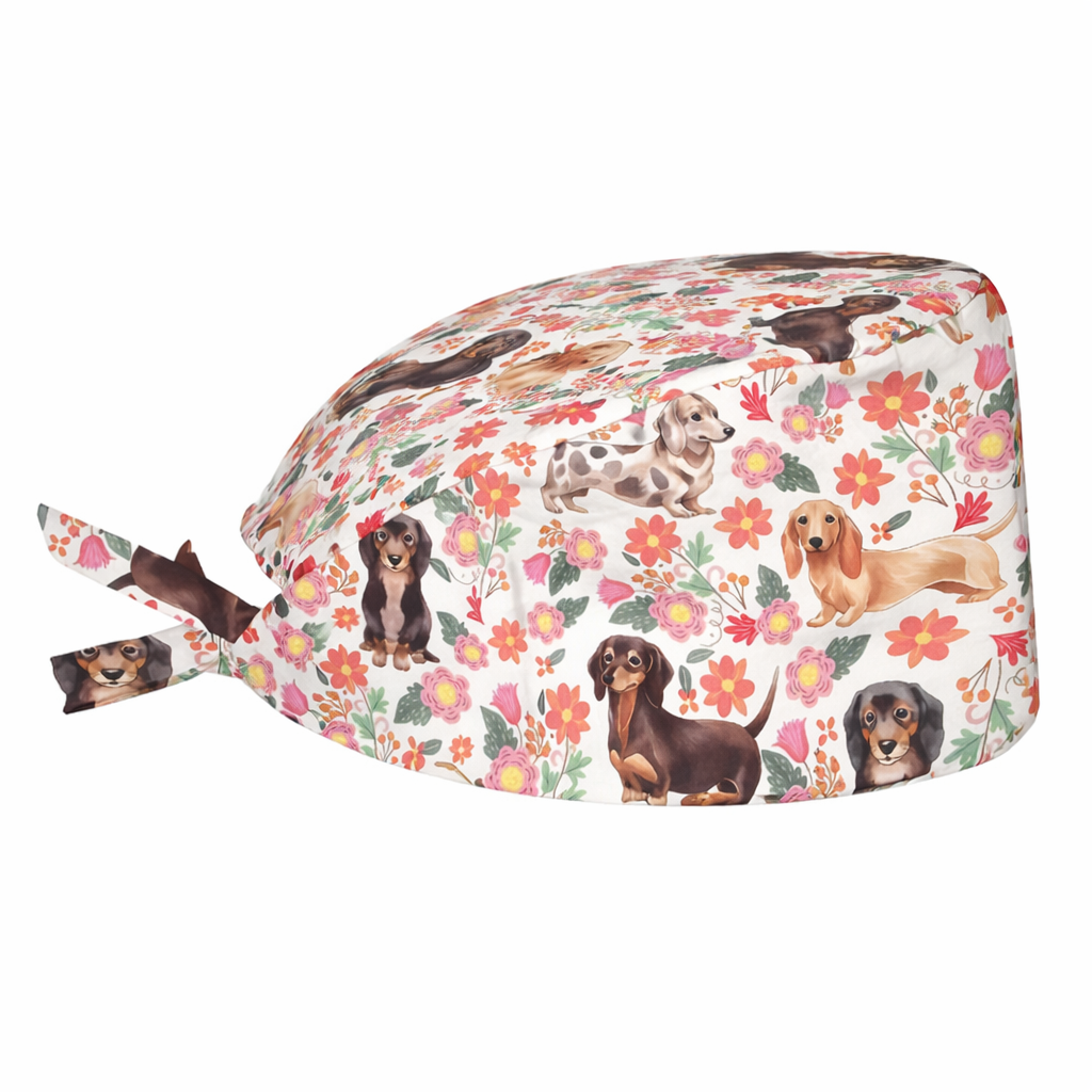 Cuffietta Chirurgica Bassotti per Infermieri, Medici, Chirurghi, Operatori Sanitari