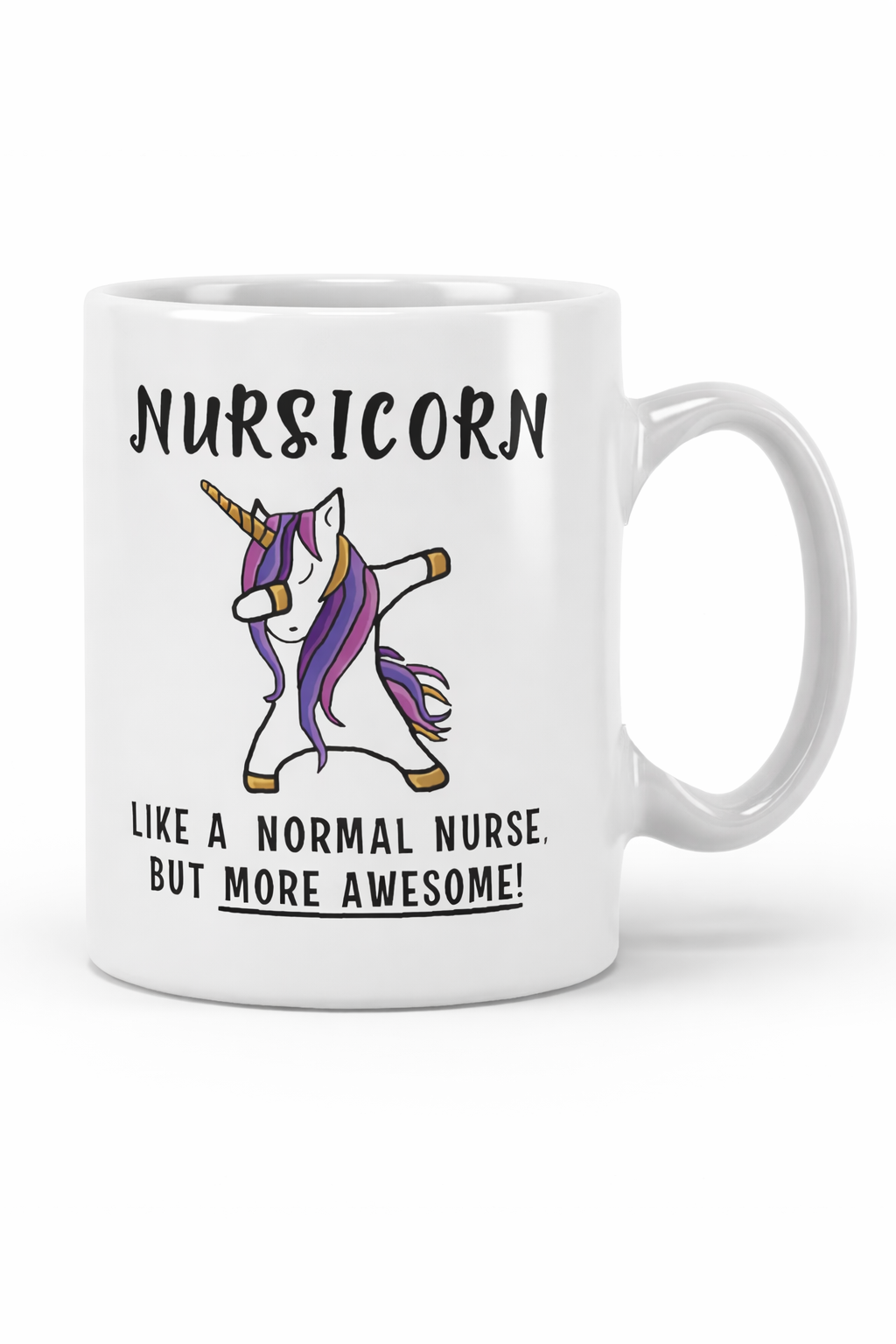 Tazza Nursicorn in Ceramica