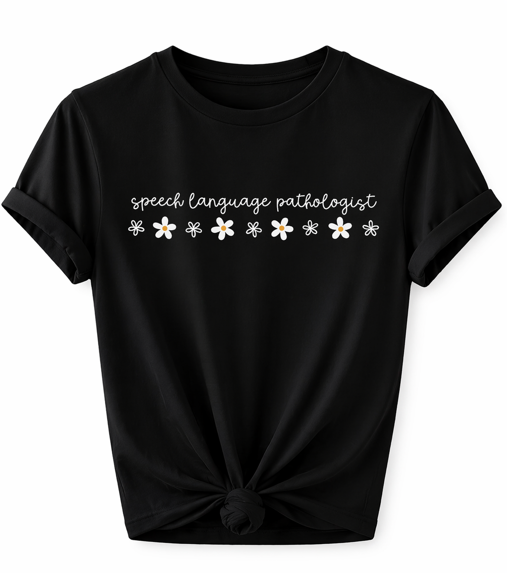 T-shirt Speech Language Pathologist Donna per Lodopedista, Terapista della Parola