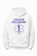 Felpa OSS Uomo per Operatori Socio Sanitari