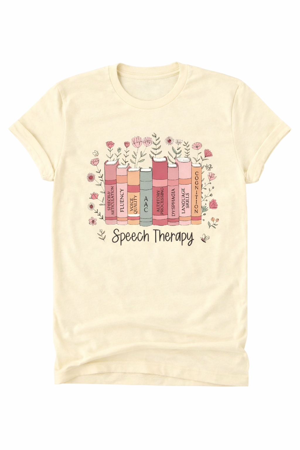 T-shirt Speech Therapy Donna per Logopedista, Terapista della Parola