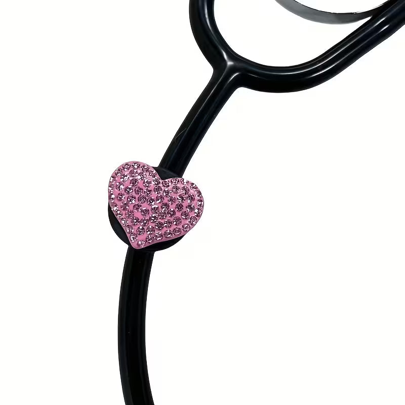 Charms per Stetoscopio a Cuore con Strass