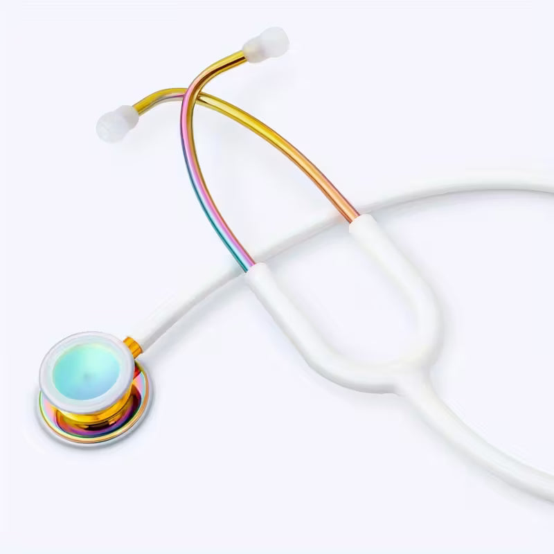 Stetoscopio Bianco e Arcobaleno
