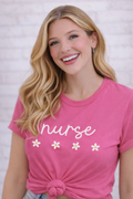 T-shirt Nurse Daisy Donna per Infermiera
