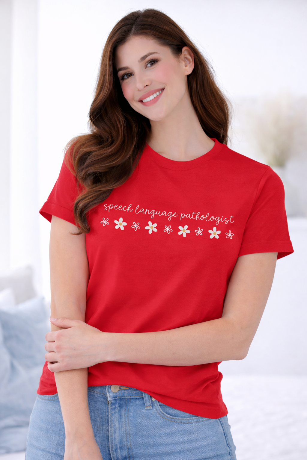 T-shirt Speech Language Pathologist Donna per Lodopedista, Terapista della Parola