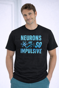 T-shirt Neurons Uomo per Medici, Neurologi, Infermieri, Operatori Sanitari