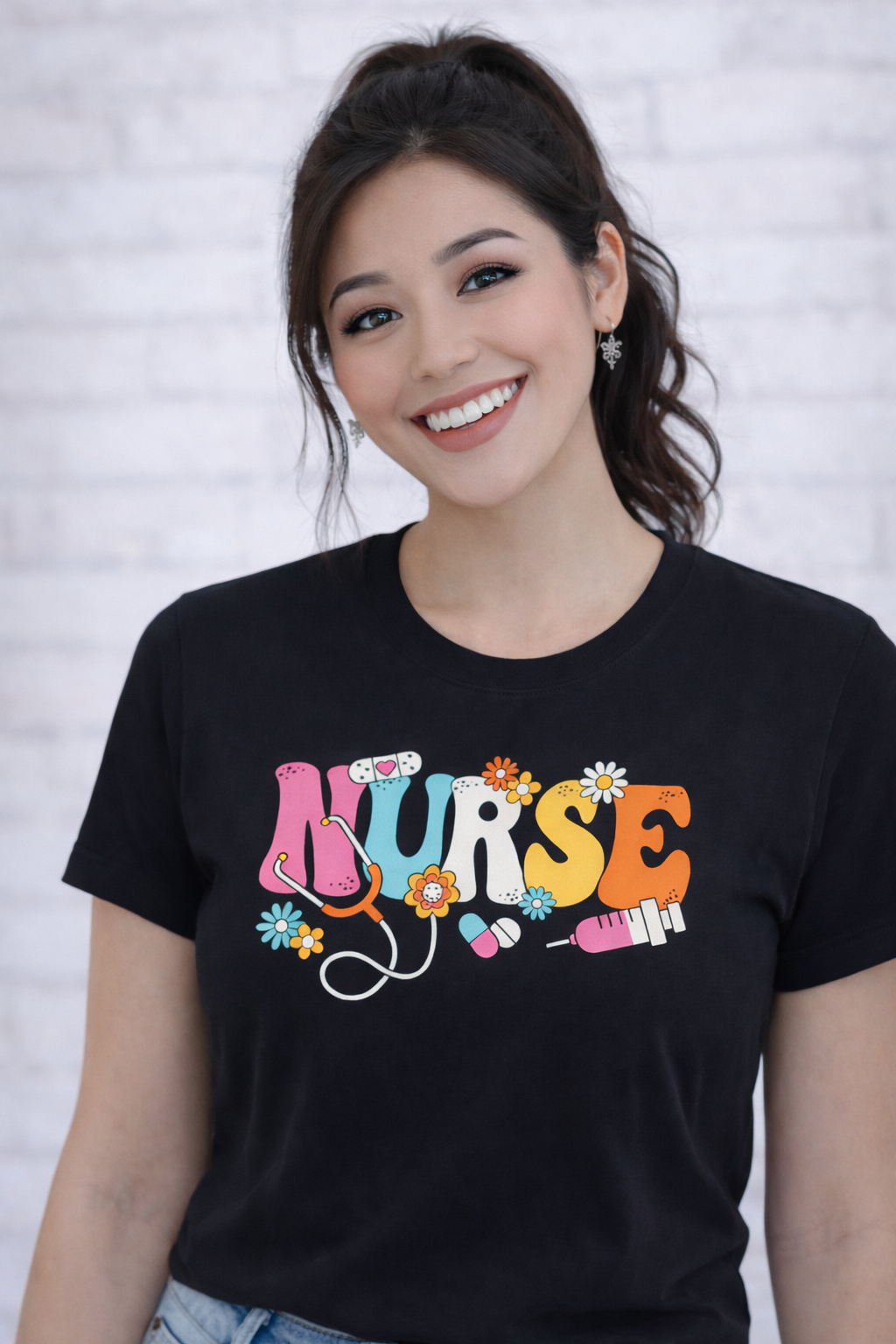 T-shirt Nurse Life Donna per Infermiera