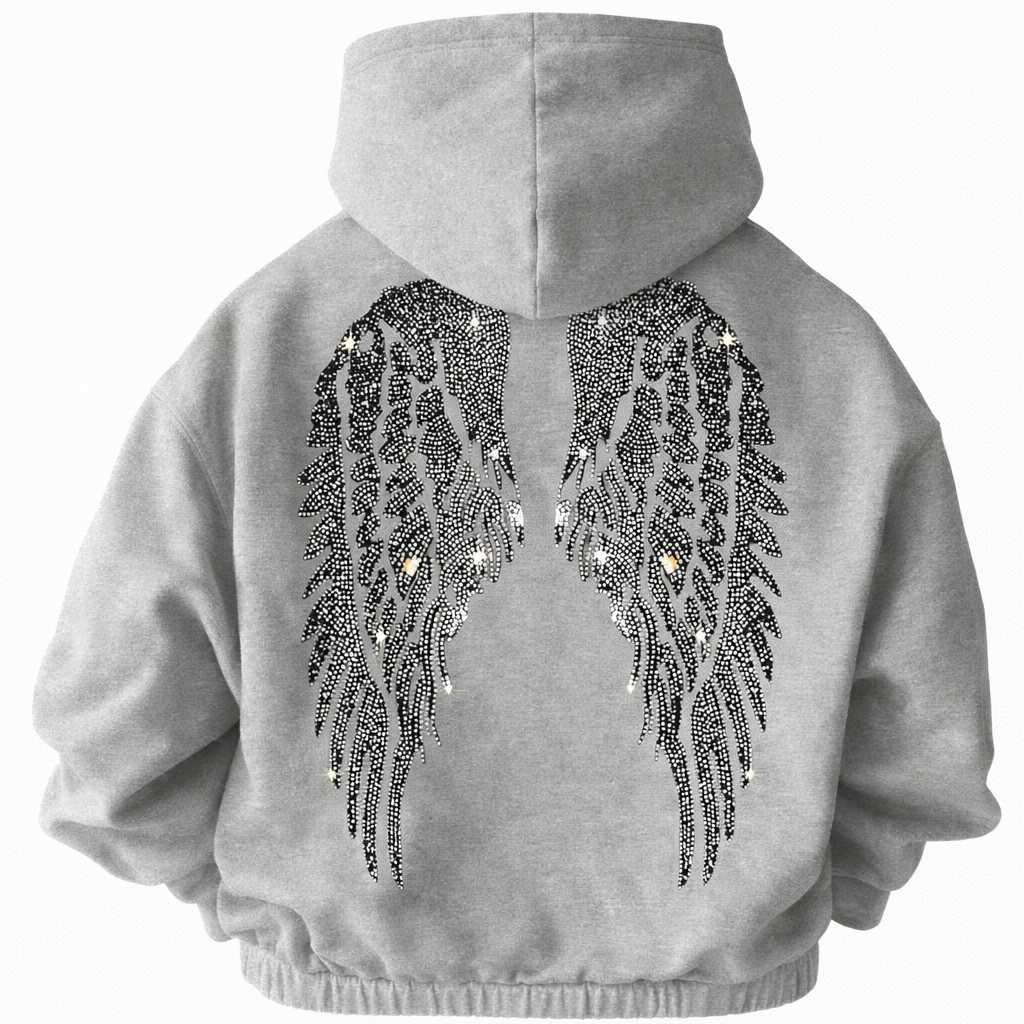 Felpa Angeli Donna con Cappuccio per Infermieri, OSS, Operatori Sanitari