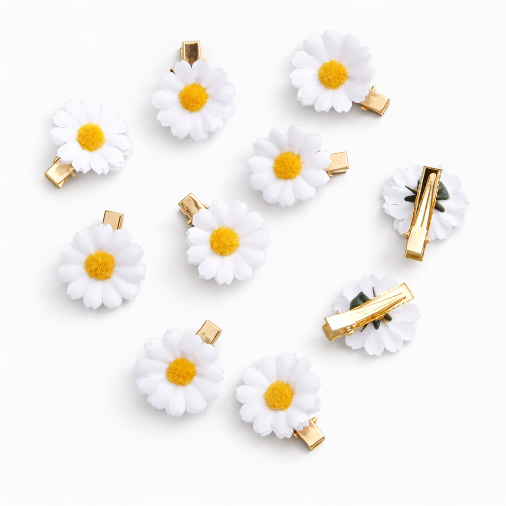 Fermagli per Capelli Daisy Bloom 8 pz