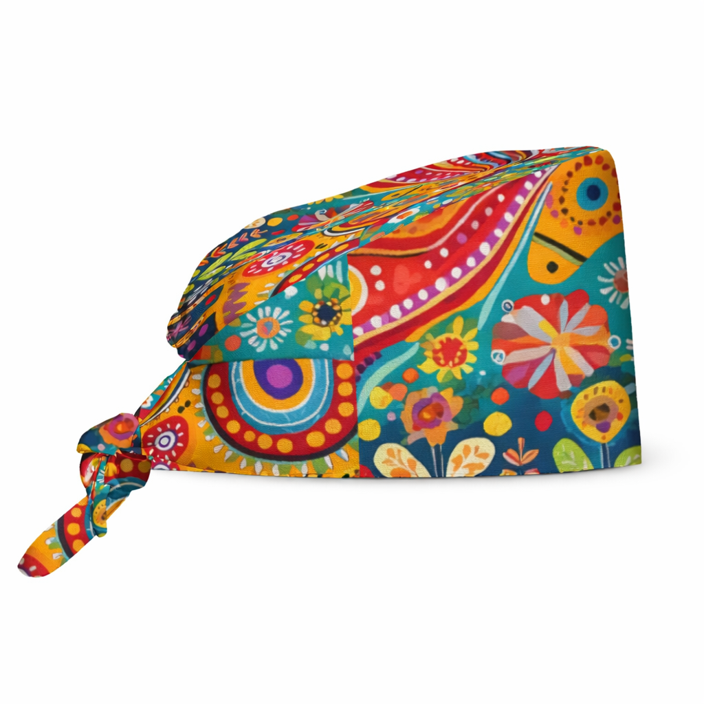 Cuffietta Chirurgica Color Vibes per Infermieri, Medici, Chirurghi, Operatori Sanitari