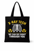 Borsa Tote X-Ray Vision in Tessuto per Tecnici di Radiologia